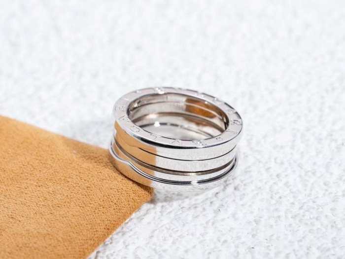 Three color wide small waist ring