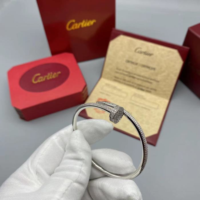 Nail Bracelet full of diamonds