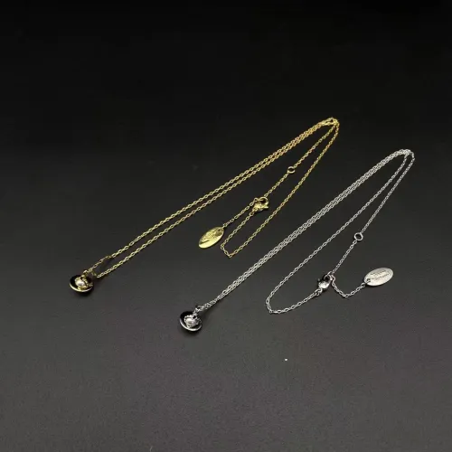 Mini Pearl Saturn Necklace