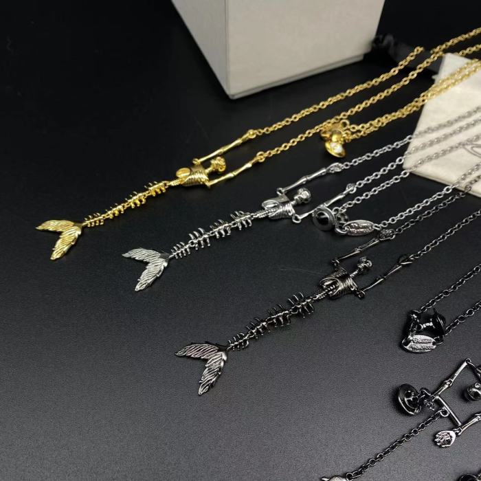 Mermaid Skeleton Bracelet/Necklace