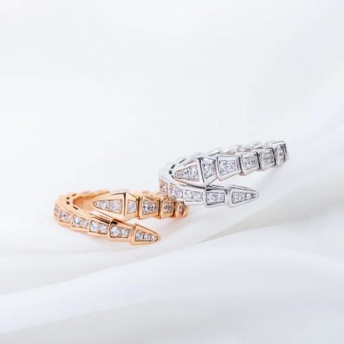 Single layer serpentine ring