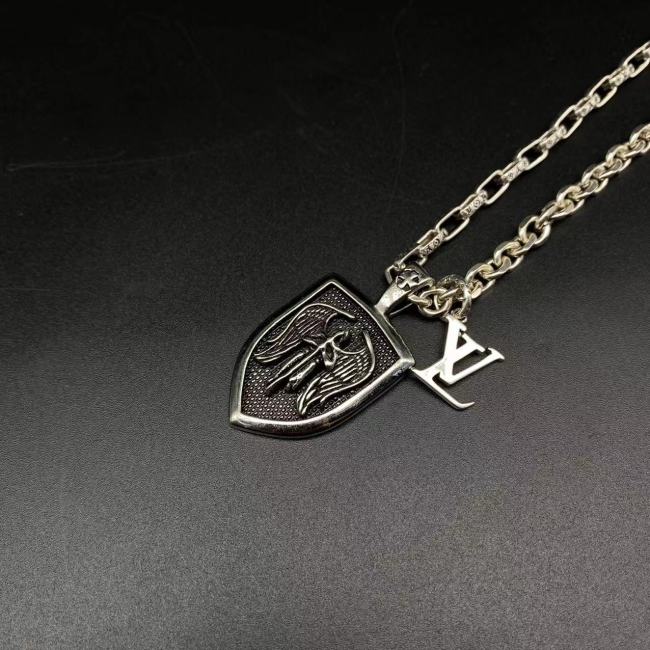 Shield Pendant Necklace