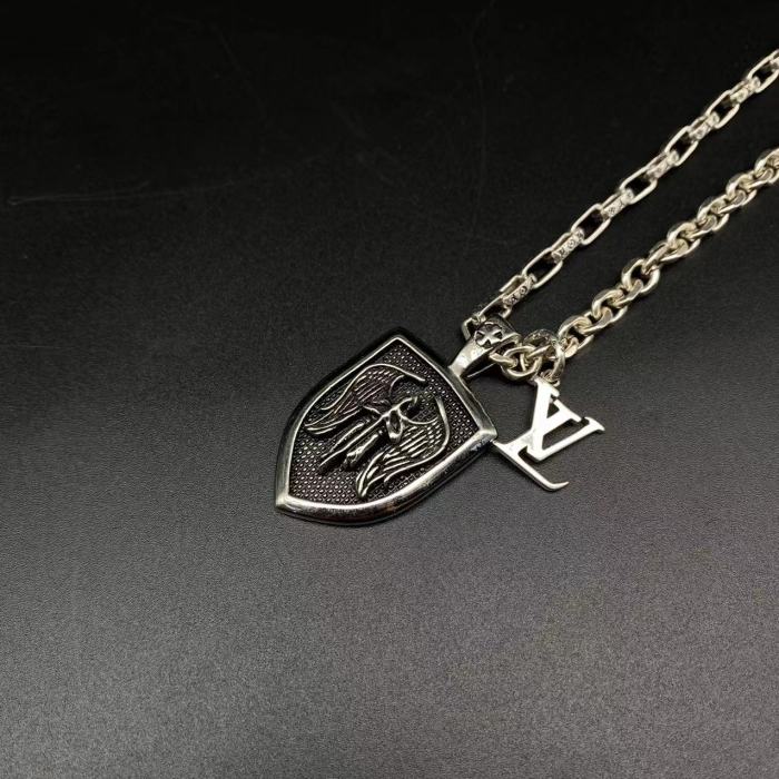 Shield Pendant Necklace