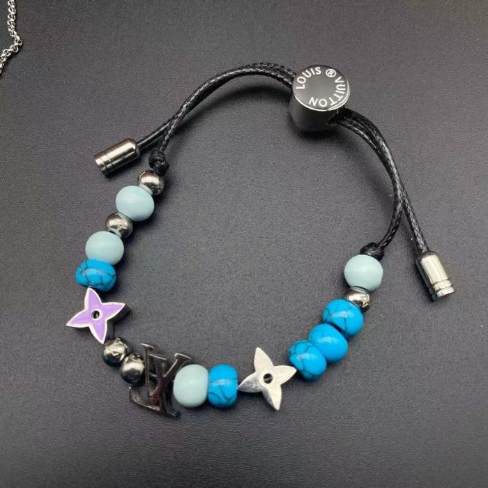 LV绿松石项链手链合集