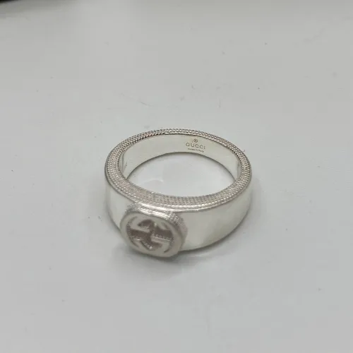 立体logo弧形戒指