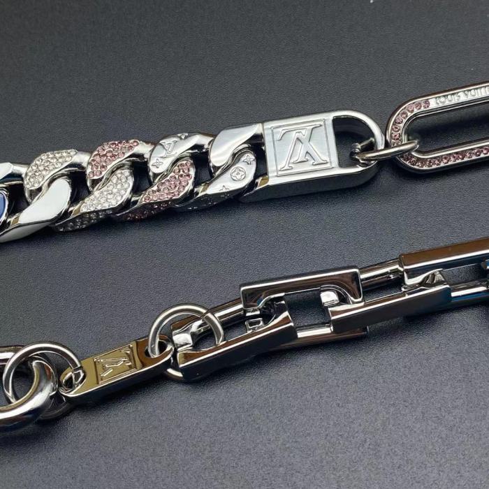 LV三段式手链项链合集