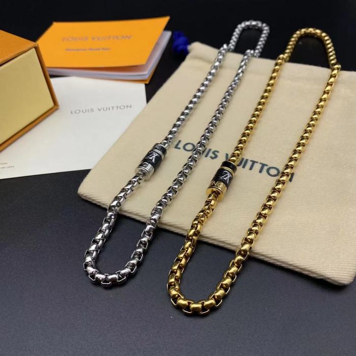 Gold Silver Chain Necklace