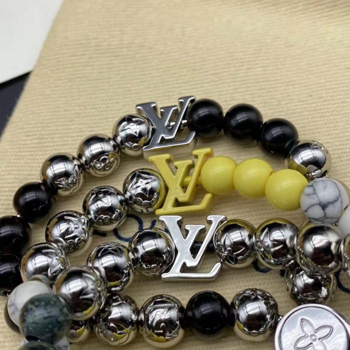 Tricolor Bead Bracelet