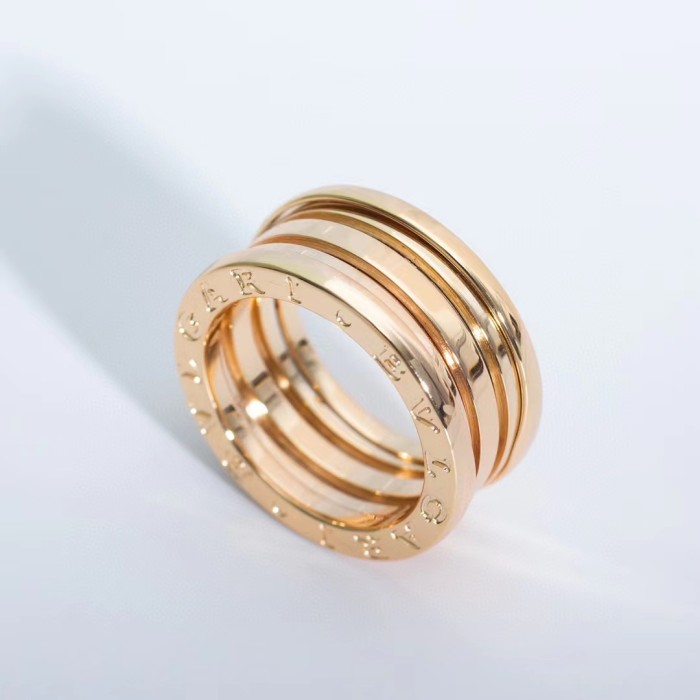 Three color wide small waist ring