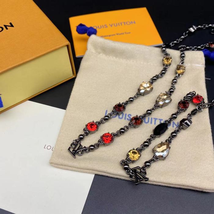 Gem Bracelet Necklace