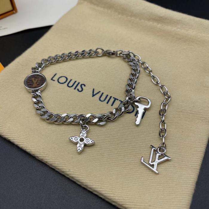 Logo Pendant Bracelet