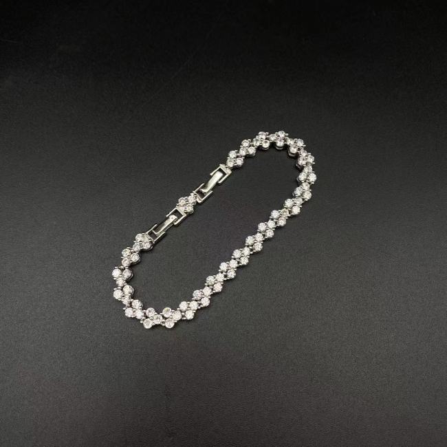 Zircon Silver Bracelet