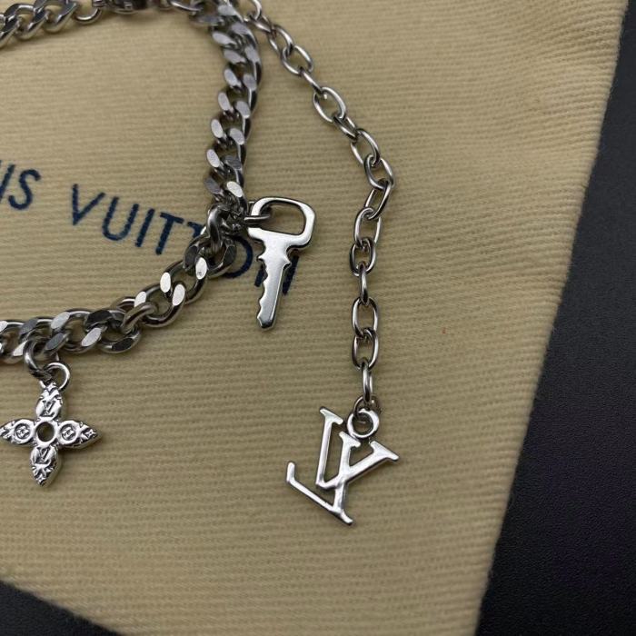 Logo Pendant Bracelet