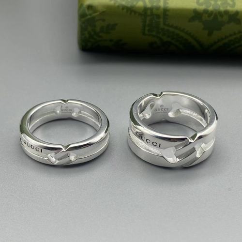 Hollow logo ring