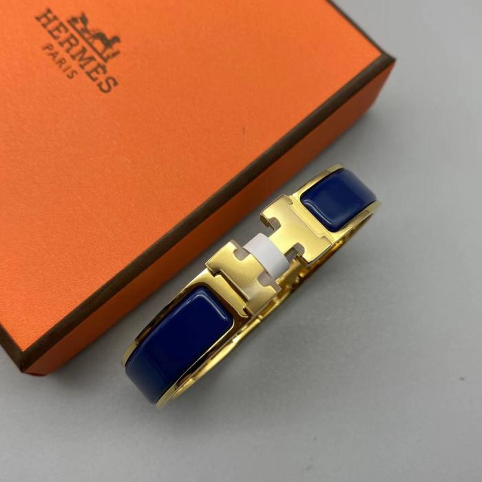 Multicolor letter H logo Bracelet