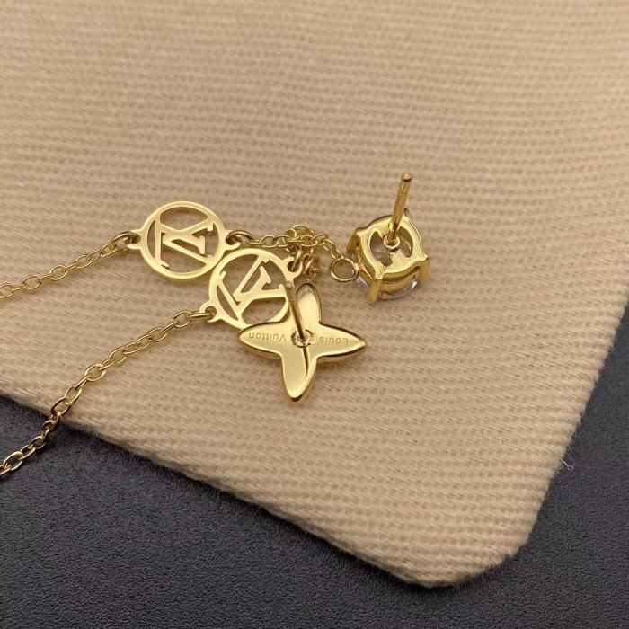 Full drill Logo Earrings