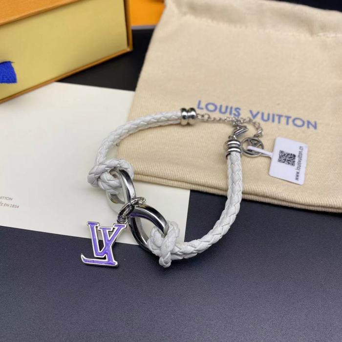 New Purple Logo Bracelet
