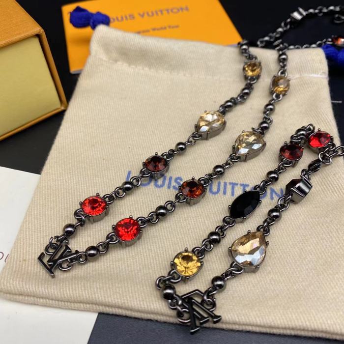 Gem Bracelet Necklace