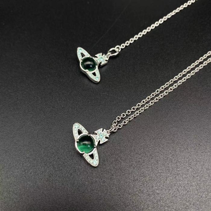 Bicolor Little Saturn Bracelet Necklace