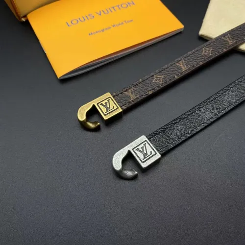 Two color leather hook Bracelet