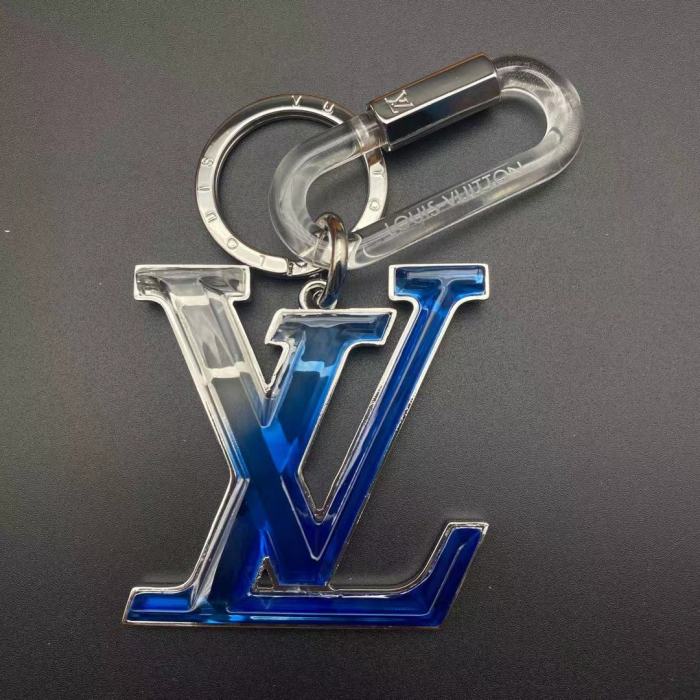 LV经典透明logo钥匙扣