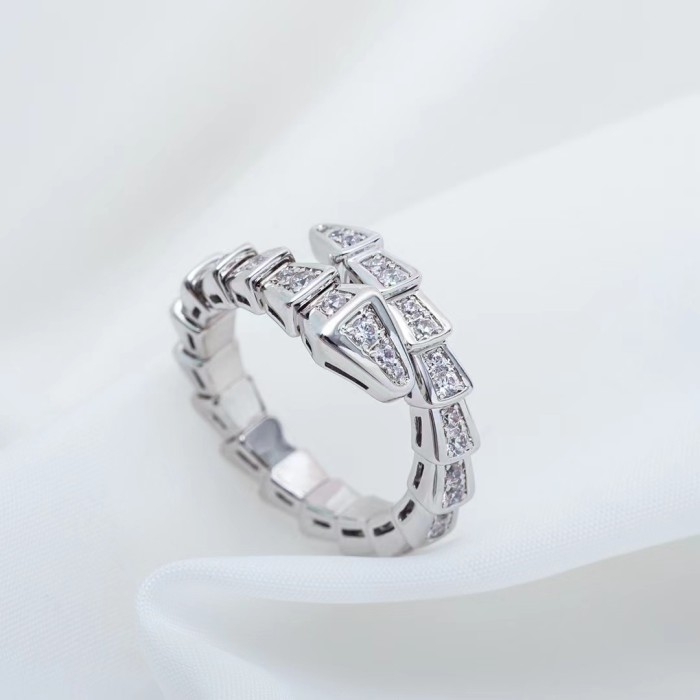 Single layer serpentine ring