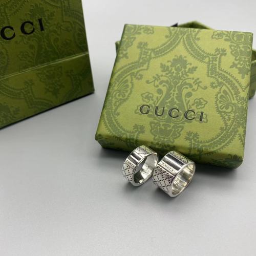 Double size logo ring