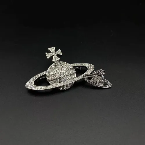 Saturn brooch