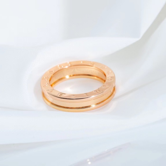 Three color thin small waist ring