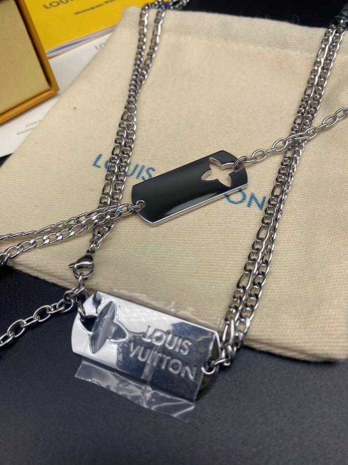 Logo Necklace Bracelet