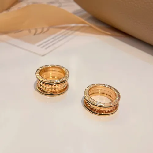 Logo gold plated ring