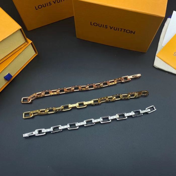 LV三色竹节手链合集