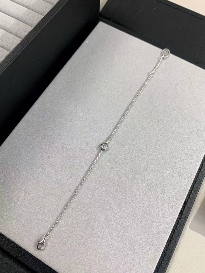 Single Diamond Fine Bracelet
