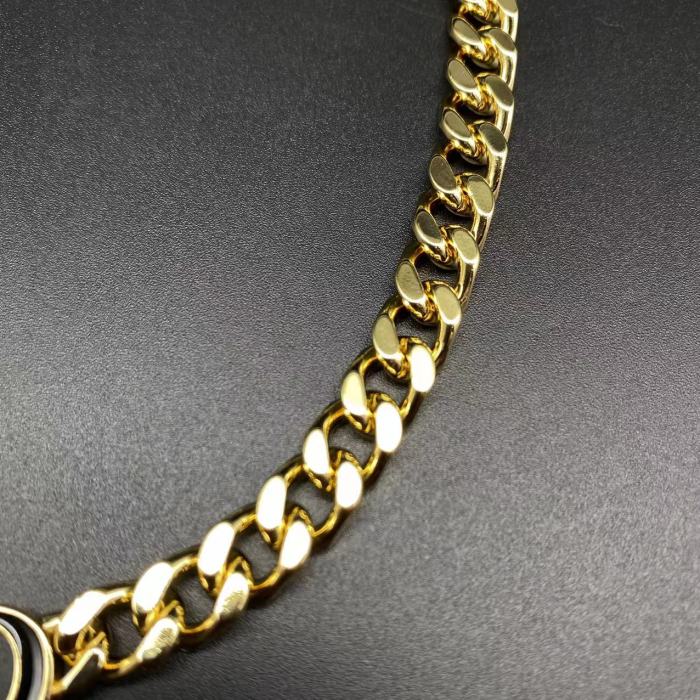 Logo Pendant Necklace