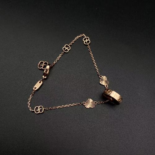 Silver Plated Logo Bracelet