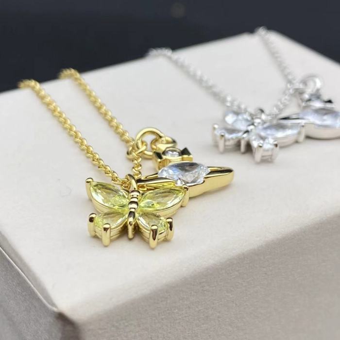 Butterfly necklace