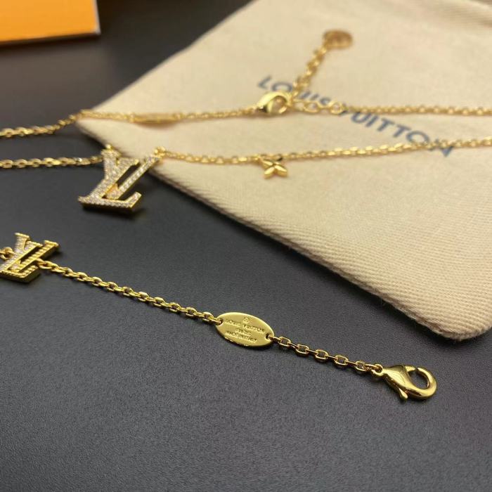 Full diamond Logo Necklace