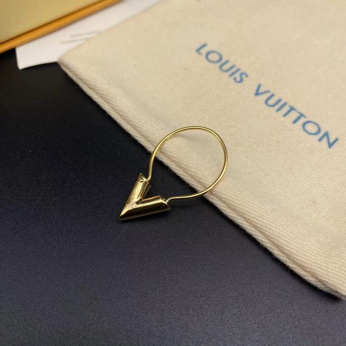 Letter V Earrings