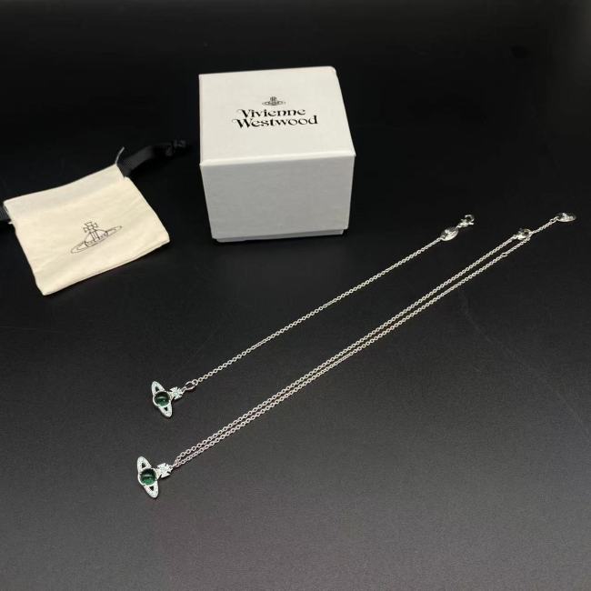 Bicolor Little Saturn Bracelet Necklace