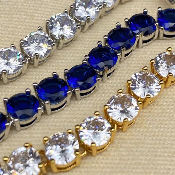 Diamond inlaid color bracelet