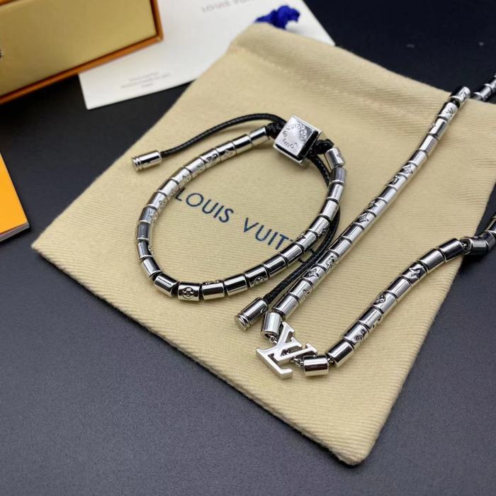 Building block logo Bracelet Necklace