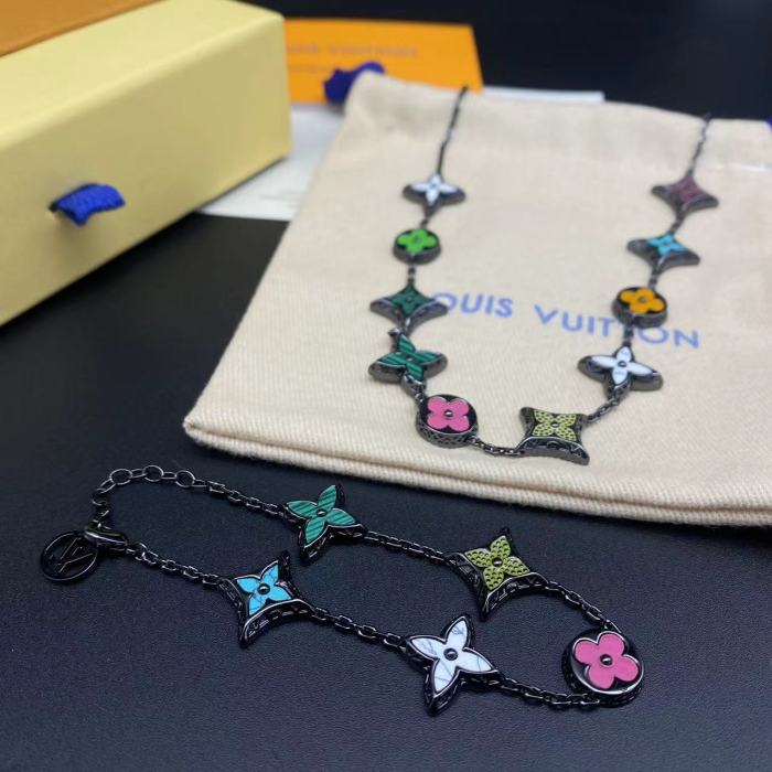 Logo Bracelet Necklace