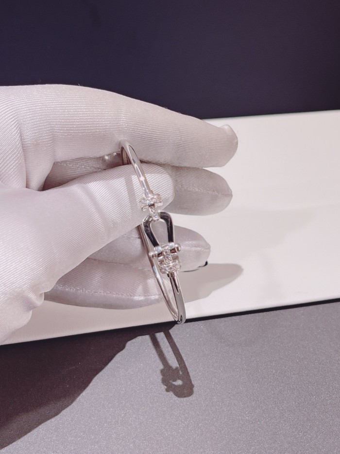 Horseshoe circular bracelet