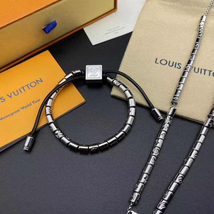 Building block logo Bracelet Necklace