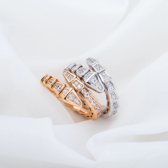 Single layer serpentine ring