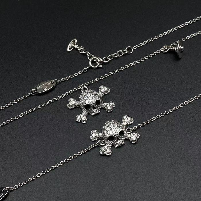 Diamond Skeleton Necklace/Bracelet