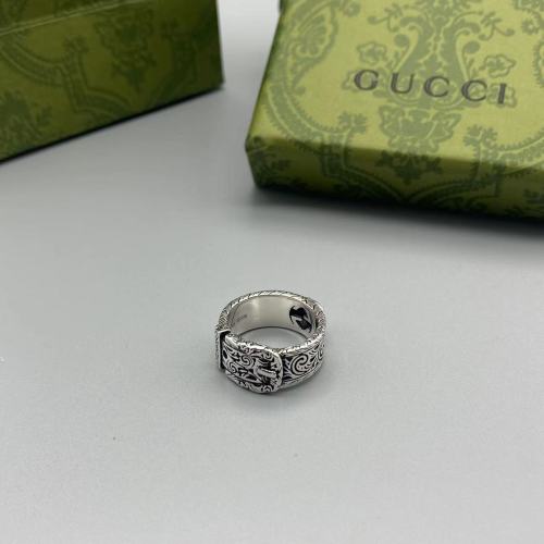 Belt pattern logo ring