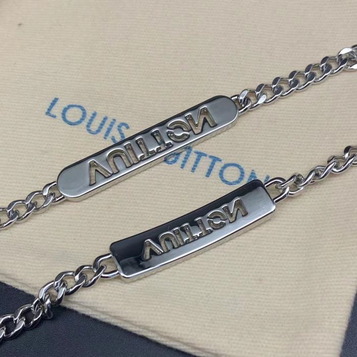 Diamond logo necklace bracelet