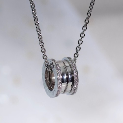 Gold Plated Diamond spring Necklace