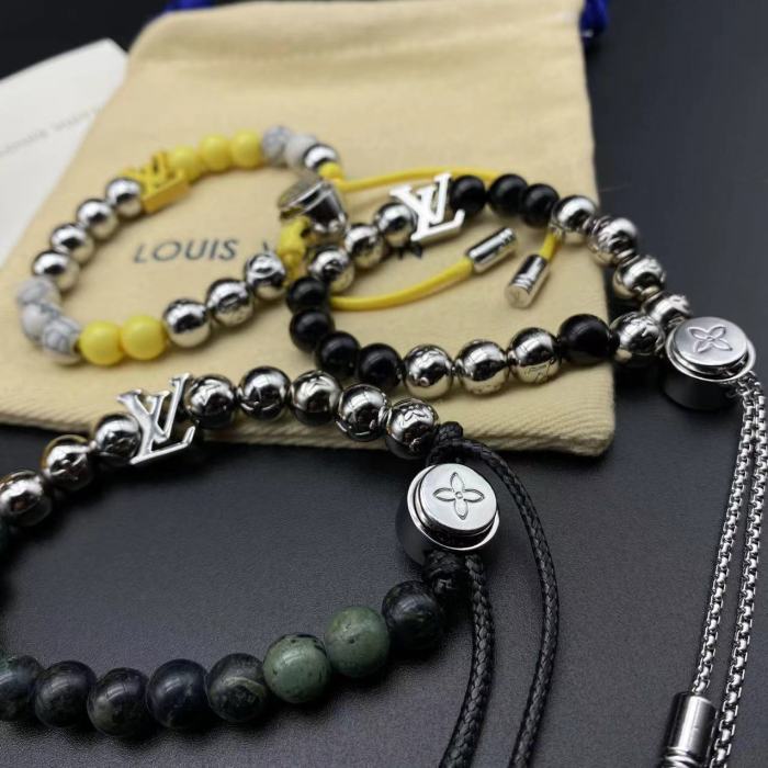 Tricolor Bead Bracelet